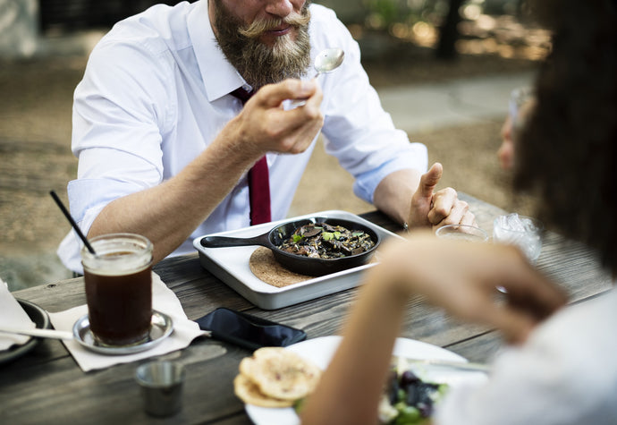 Top 5 tips on eating with a beard