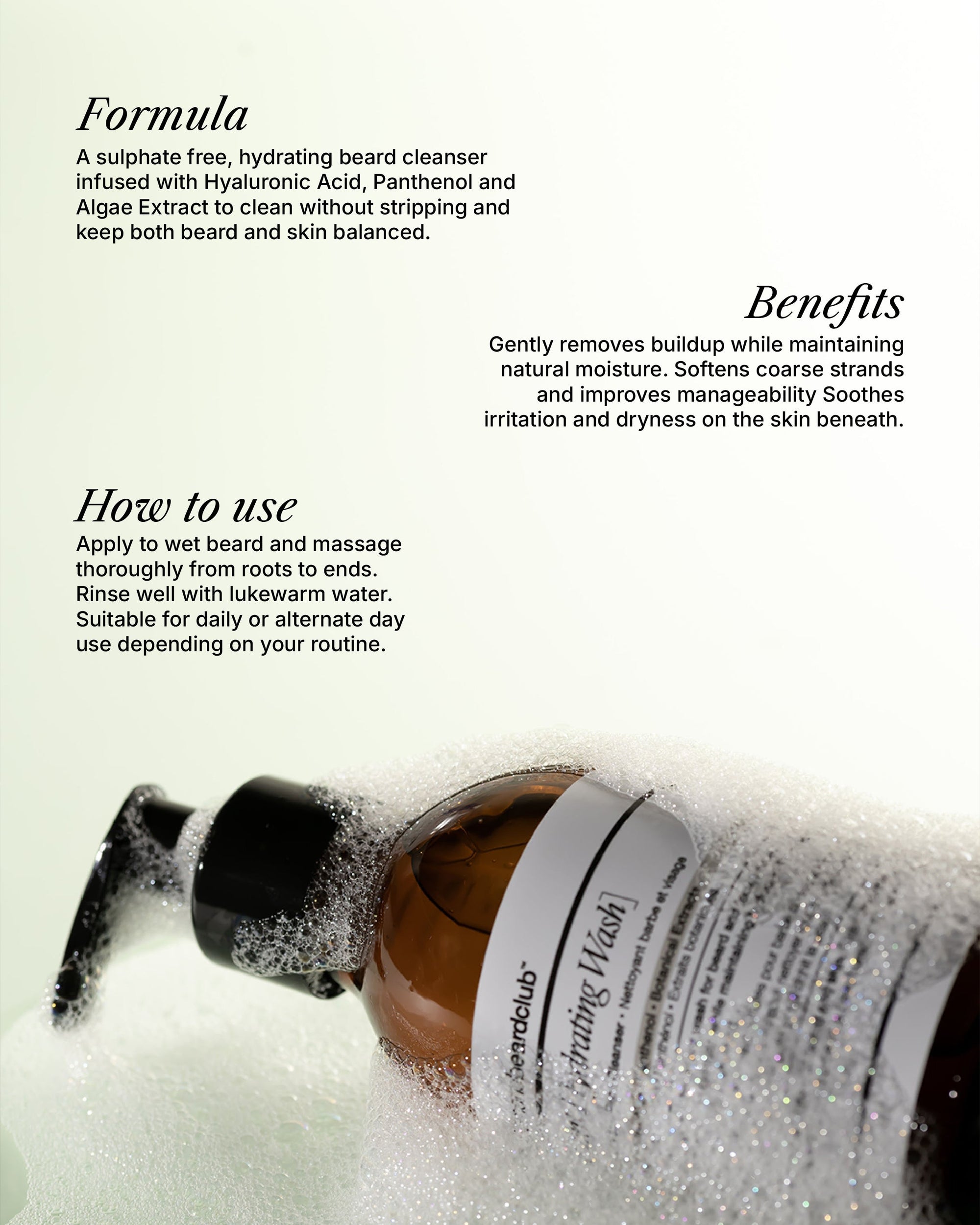 Lucent Hydrating Beard Wash